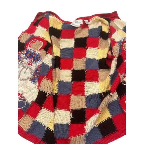 'Design Options' 1994 Raggedy Ann and Andy Cardigan Sweater-Small - Picture 7 of 11